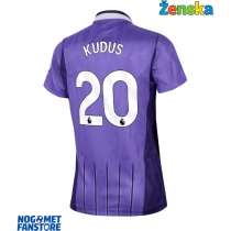 Tottenham Hotspur Mohammed Kudus #20 Rezervni Dres za Ženska 2026-27 Kratak Rukav